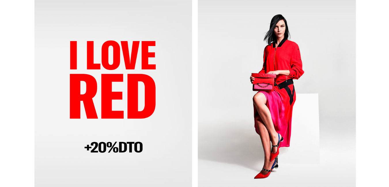 LLEGA SAN VALENTÍN, LLEGA NUESTRA PROMOCIÓN "I LOVE RED"