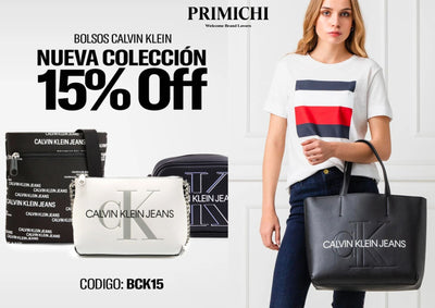 ¡Los mejores bolsos Calvin Klein al alcance de tu mano! ¡Tenemos un 15% de DESCUENTO!