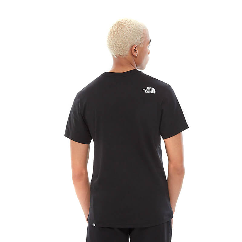 M S/S FINE TEE TNF BLACK