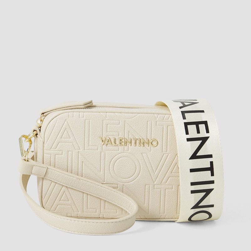 BOLSO MINI CAMERA PANSY ECRU
