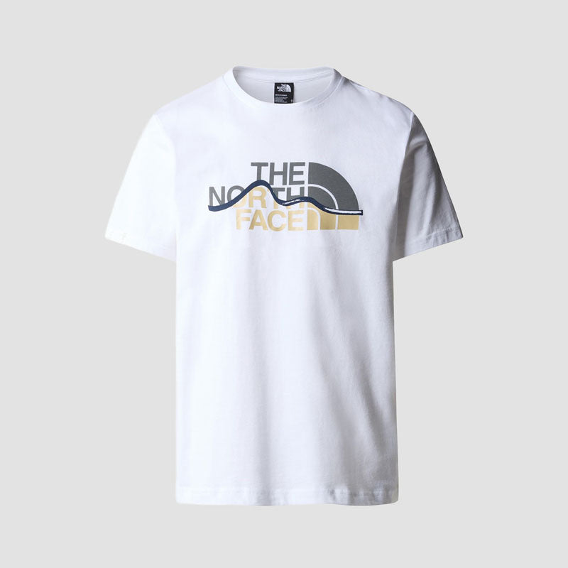 Camiseta The North Face Mountain Line Tee Hombre – Blanca