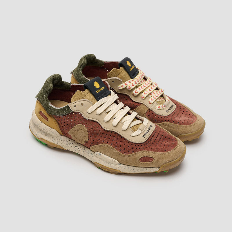 DEPORTIVO PIEL BURDEOS