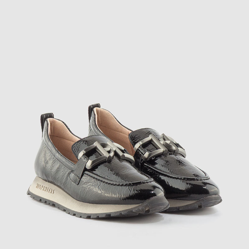 MOCASIN ADORNO PIEL BLACK