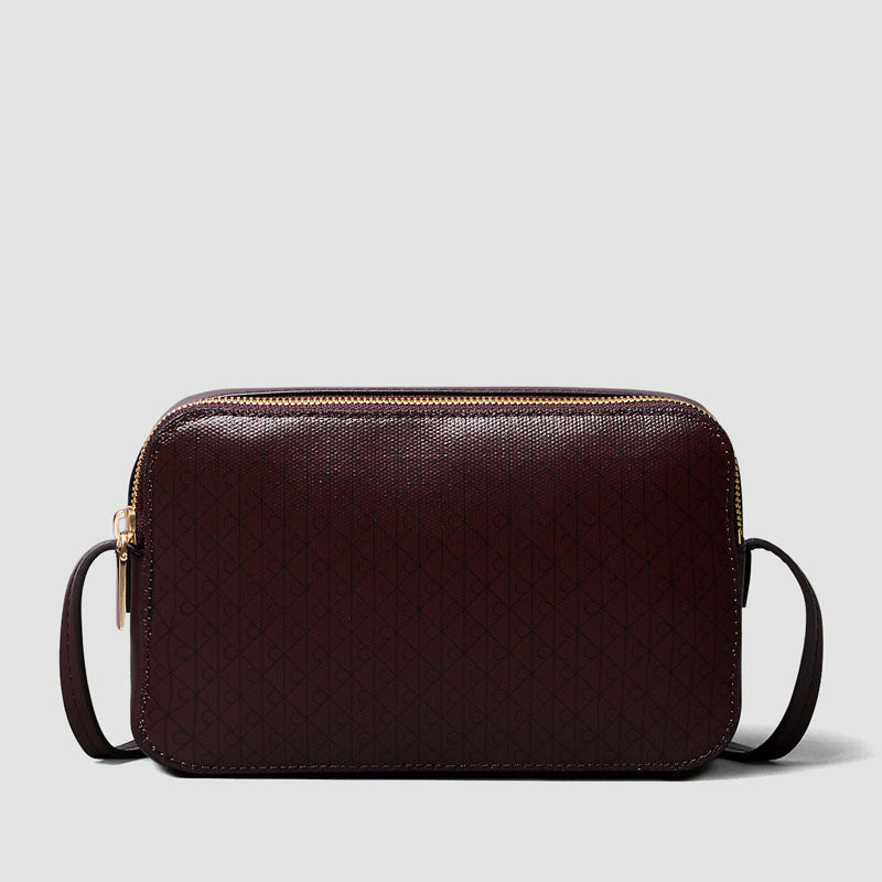 BOLSO CAMERA COAET FUDGE BURDEOS