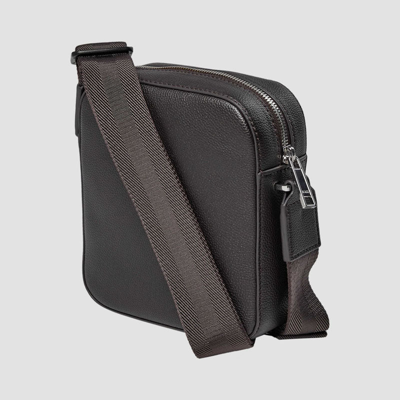 BANDOLERA RAY_NS ZIP N DARK BROWN