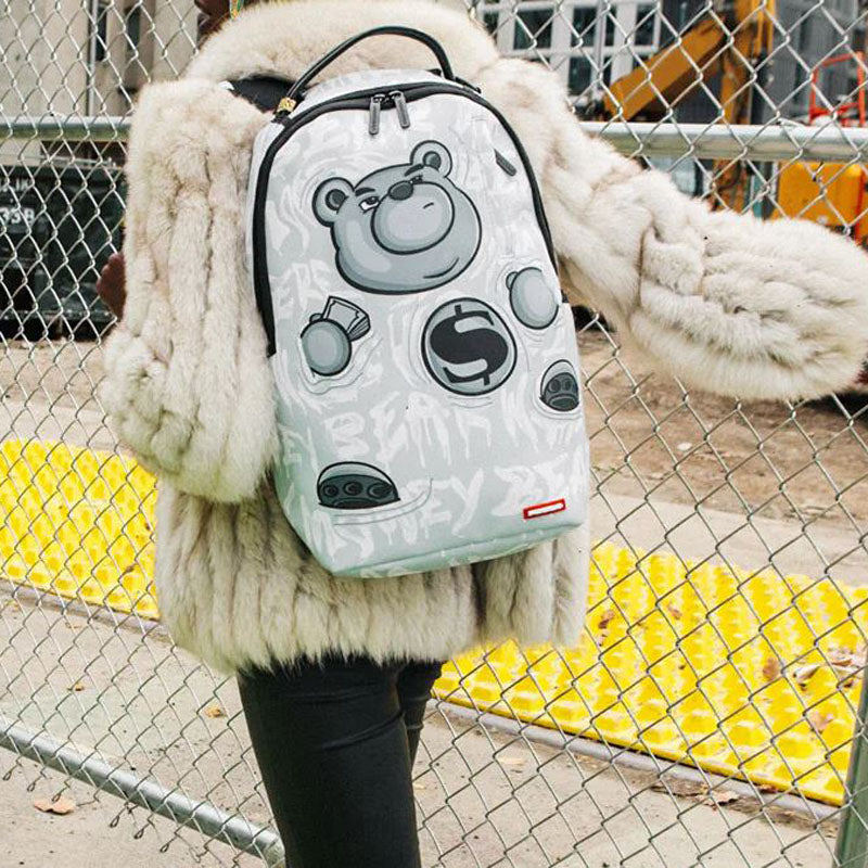 MOCHILA MONEY BEAR GRAFFITI FLOAT MULTI