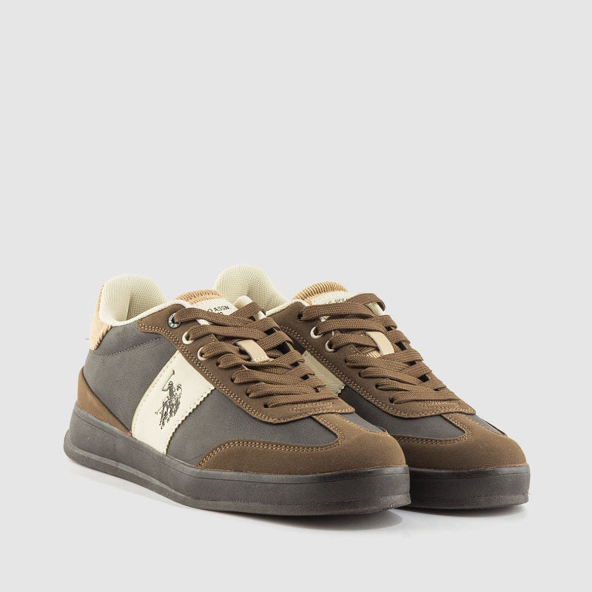 POLO CAMPY004A 01 BRW DK GRAY BROWN-1