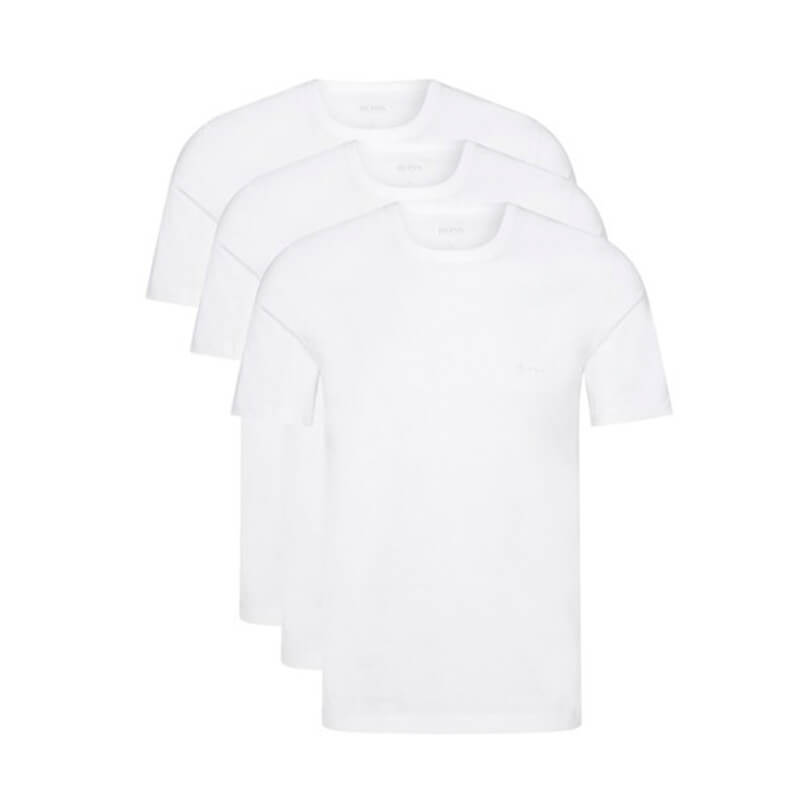 CAMISETA 3 UNIDADES BLANCA
