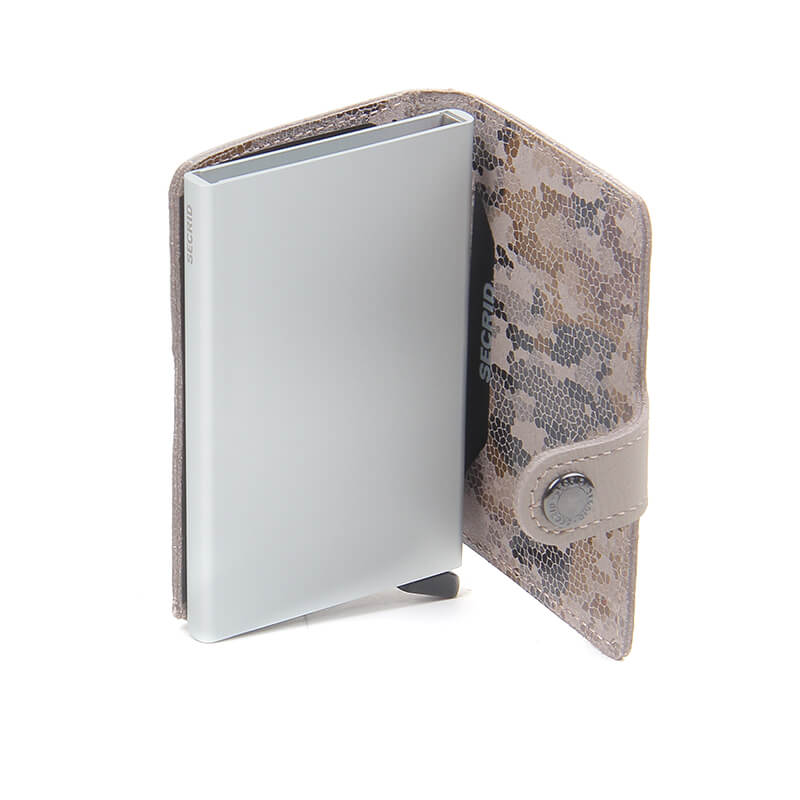 MINIWALLET CRISPLE TAUPE CAMO