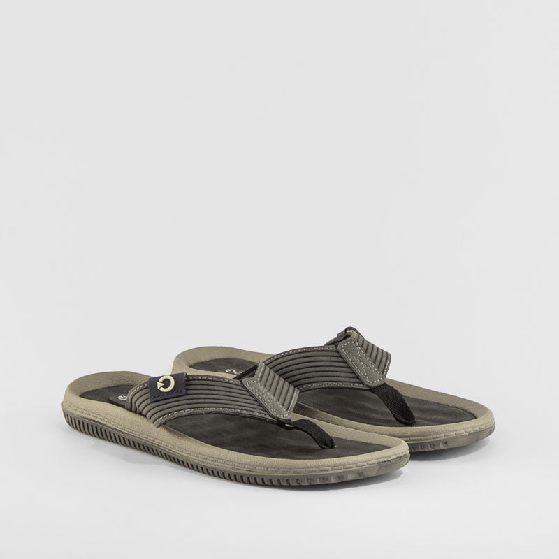 CHANCLA CARTAGO DUNAS GREY BLACK