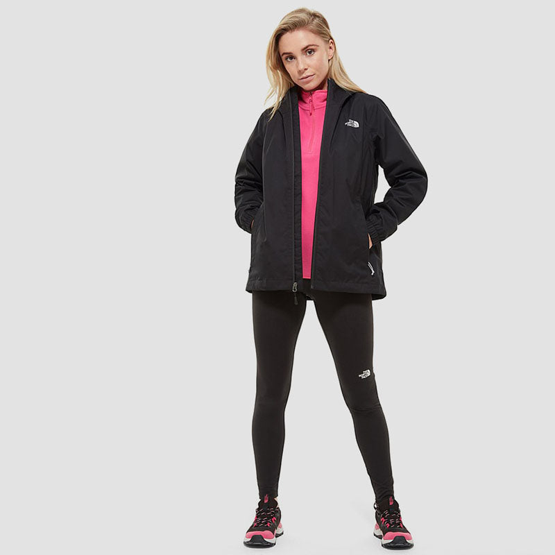 CHAQUETA W QUEST JACKET TNFBLACK/FO