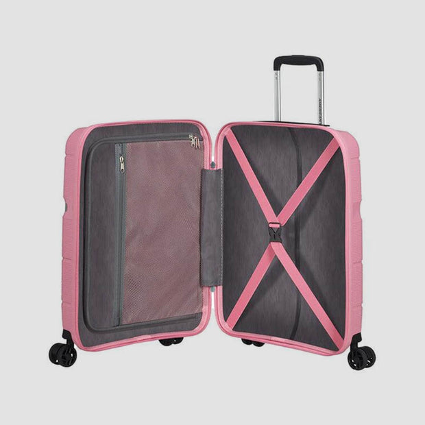 MALETA SPINNER 55 PINK
