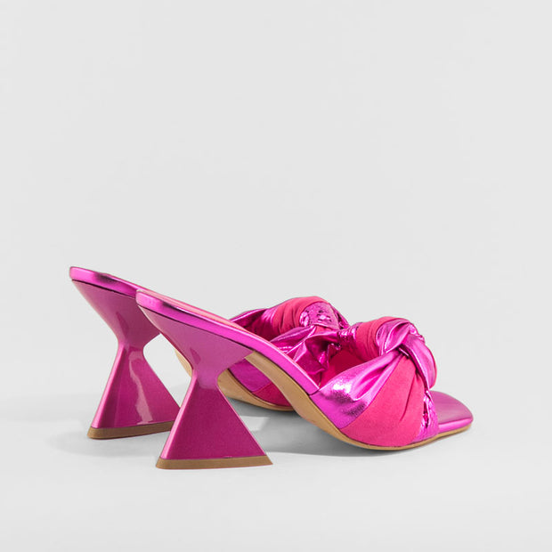 SANDALIA LAZO FUXIA