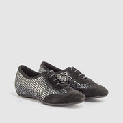 BLUCHER CUÑA TUNA NEGRO