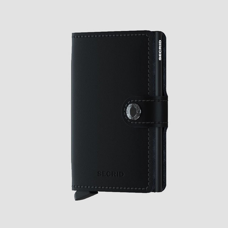 MINIWALLET MATTE BLACK