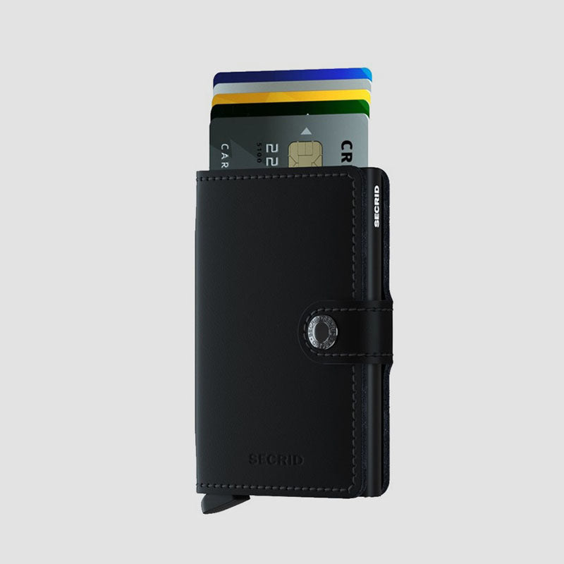 MINIWALLET MATTE BLACK