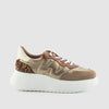 DEPORTIVO PIEL TAUPE