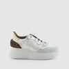 DEPORTIVO PIEL BLANCO LEOPARDO