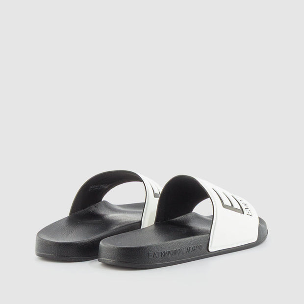 CHANCLA BLANCO NEGRO