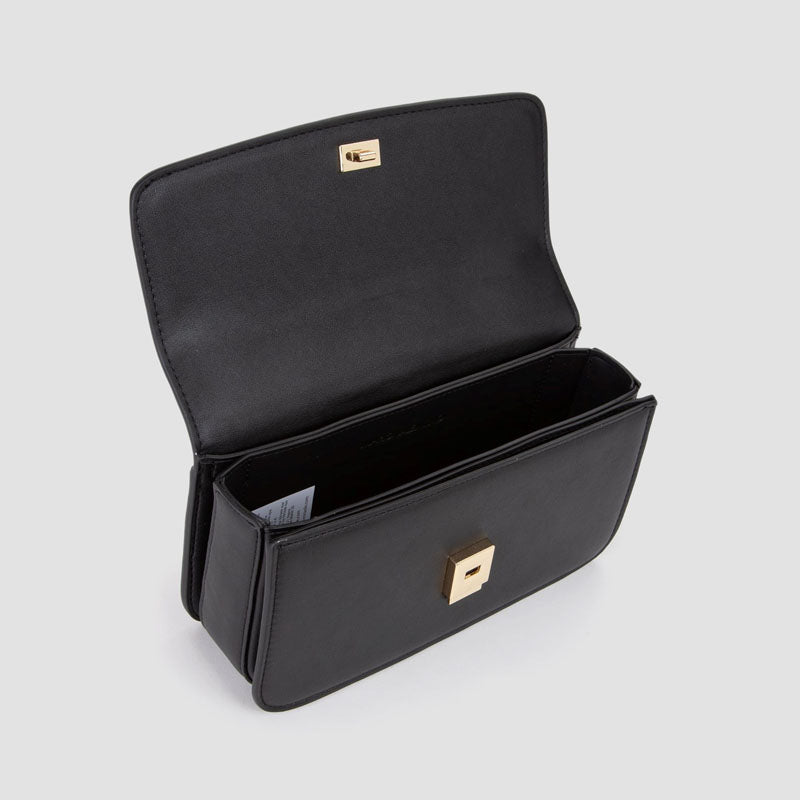 BOLSO FLAP RE NEGRO