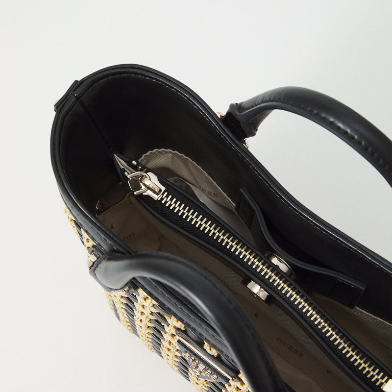BOLSO ATALIA NATURAL BLACK