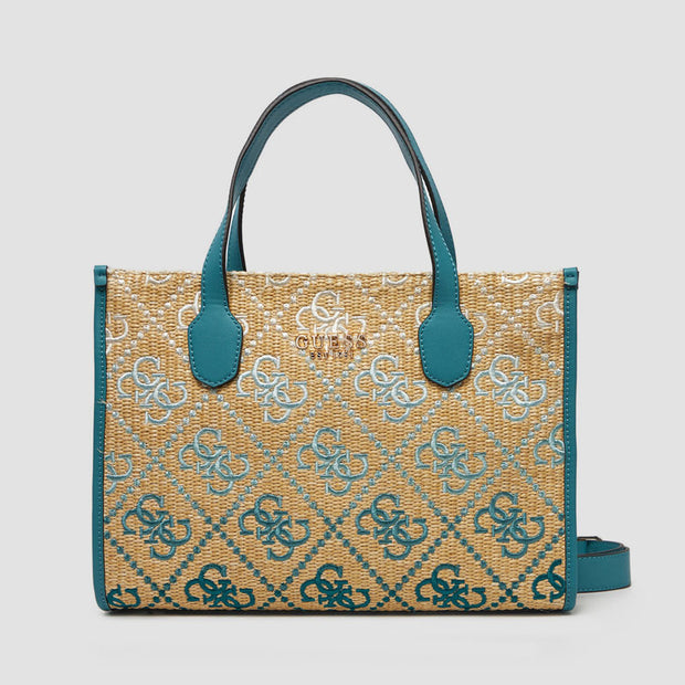 BOLSO DE MANO SILVANA TEAL