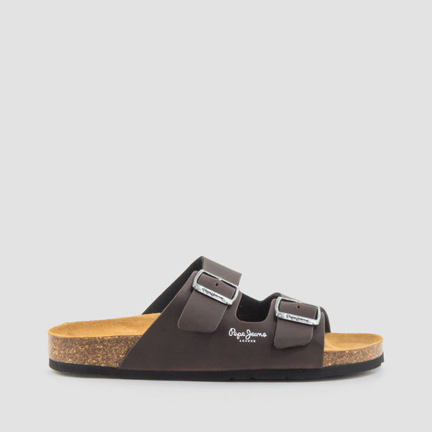 SANDALIA BIO MARRON