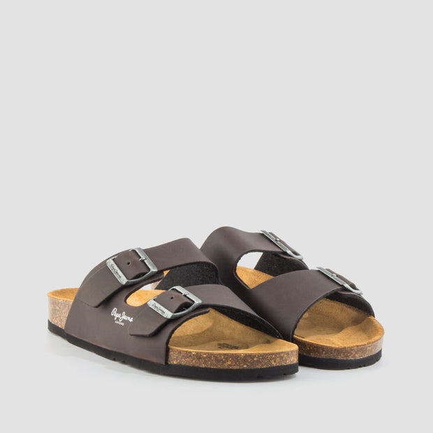 SANDALIA BIO MARRON