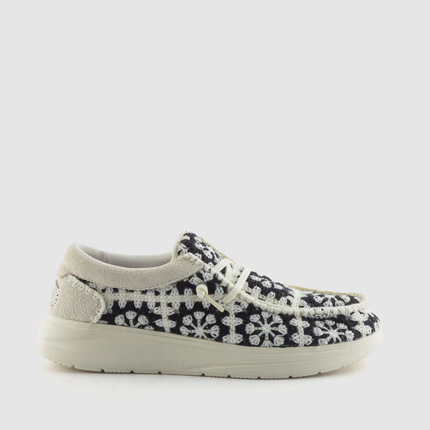 NAUTICO CHOCHET TAN CUERO