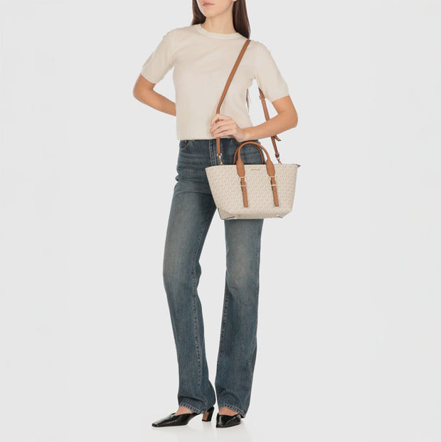 BOLSO MOORE SM SATCHEL VAINILLA ACORN
