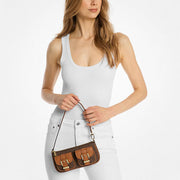 BOLSO DE HOMBRO POCHETTE ZOE BROWN ACORN