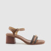 SANDALIA MANDY BROWN LUGGAGE