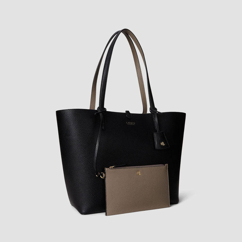 BOLSO RVRSBLE-TOTE BLACK-TAUPE