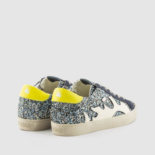 DEPORTIVO GLITTER AZUL
