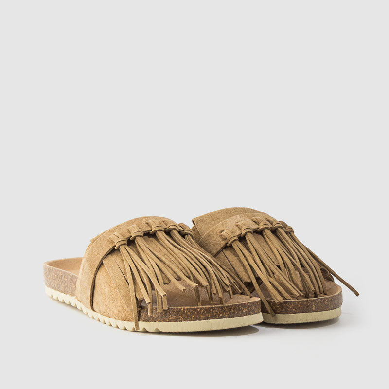 SANDALIA FLECOS SERRAJE TAUPE