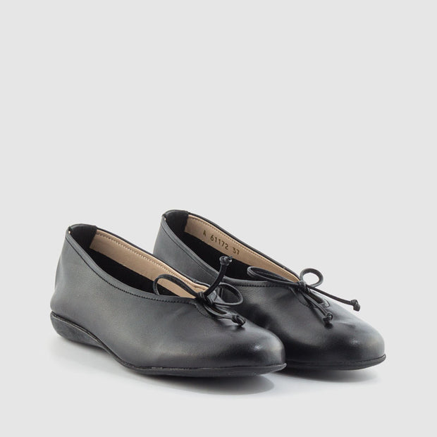 BAILARINA CORDON PIEL NEGRO
