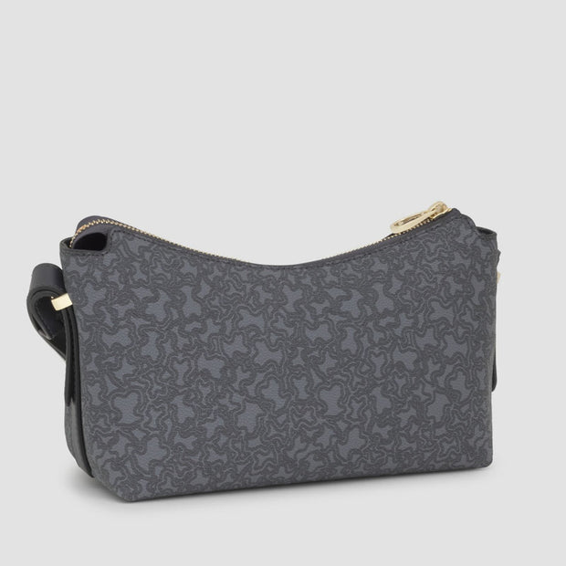 BOLSO KAOS MINI LINES GRIS OSCURO