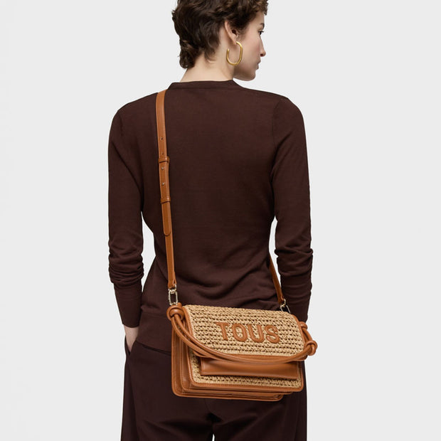BOLSO AUDREE RAFIA CAMEL