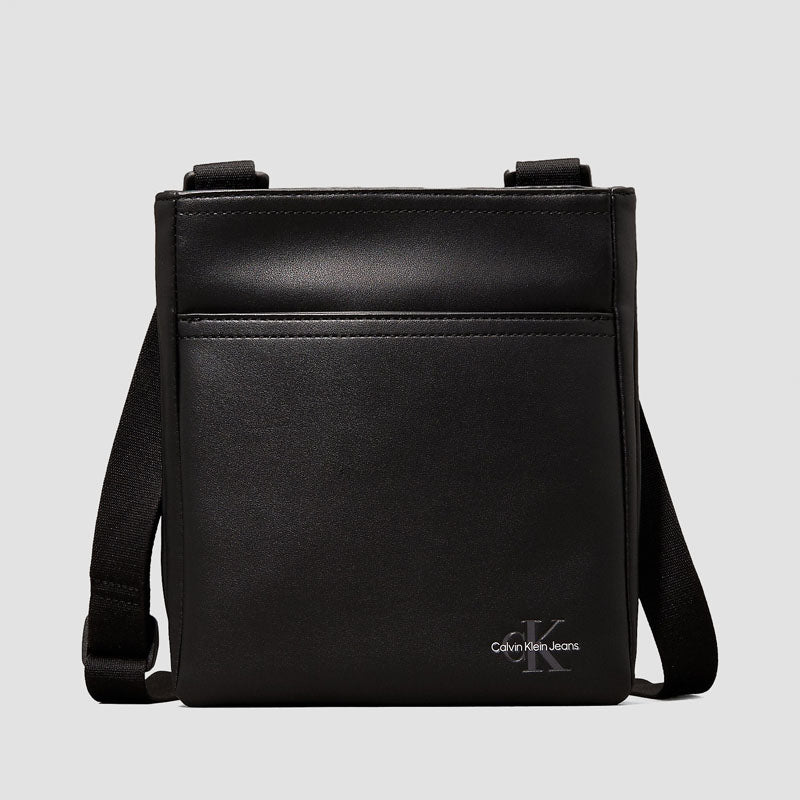 BANDOLERA MONO LOGO FLAT BLACK