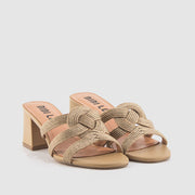 SANDALIA CORDONCILLO PIEL CAMEL