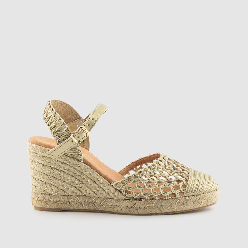 VALENCIANA PASADOS PIEL PLATINO