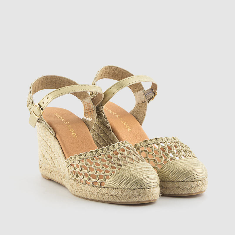 VALENCIANA PASADOS PIEL PLATINO