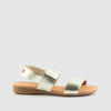 SANDALIA ELASTICO PLATINO