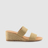 SANDALIA TRENZA RAFIA TAUPE