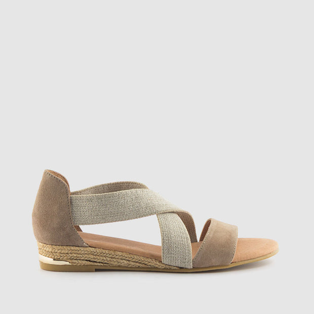 SANDALIA ANTE AFRICA TAUPE
