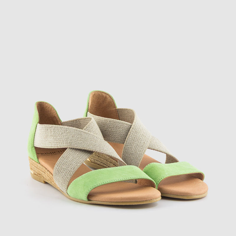SANDALIA ANTE VERDE