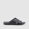 SANDALIA PIEL NEGRO