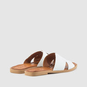 SANDALIA PIEL BLANCO