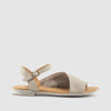 SANDALIA PIEL GRIS