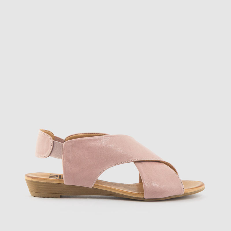 SANDALIA PIEL ROSA
